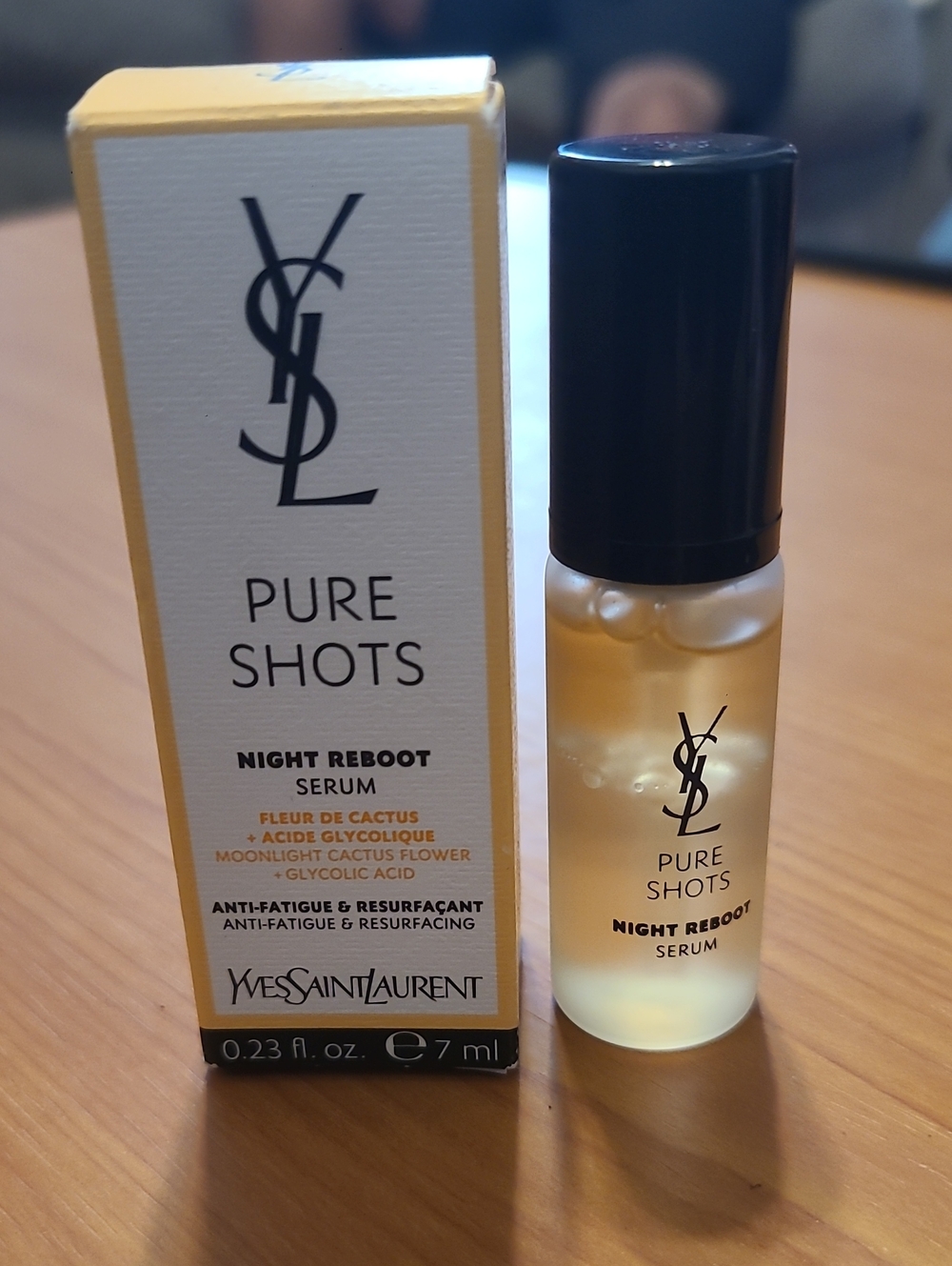 YSL PURE SHOTS night Reboot serum
